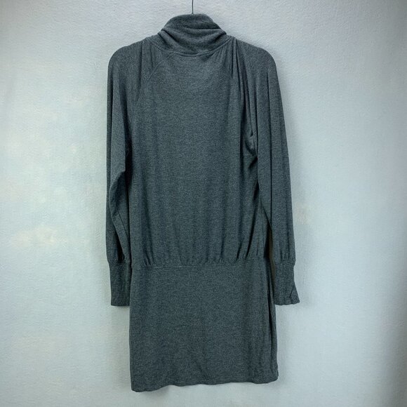 Athleta Dress Womens Extra Small Gray Tunic Duran Drop‎ Waist Jersey Stretchy - Picture 4 of 15